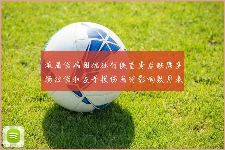 浓眉伤病困扰独行侠首秀后缺席多场拉伤和左手损伤或将影响数月表现